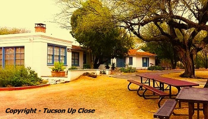 historic home in a Pima county park