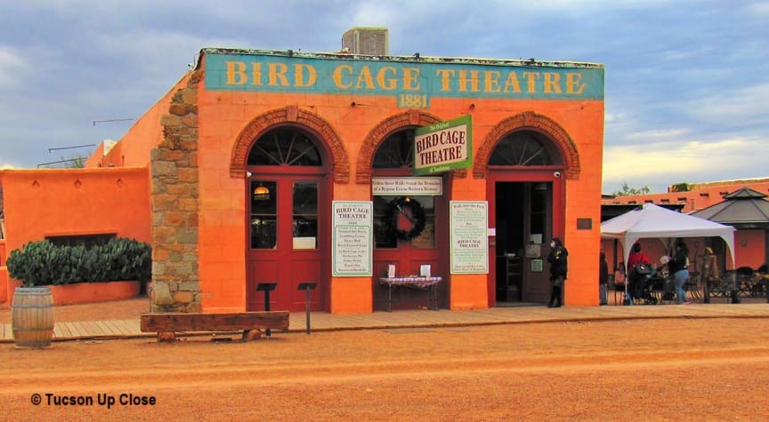Birdcage Theatre in Tombstone Arizona on Allen Street