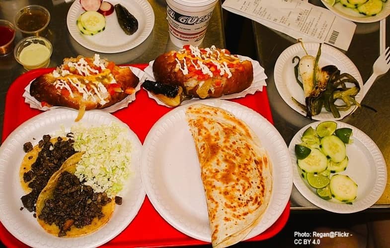 Mexican food meal in Tucson Arizona