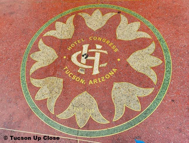 Entry way to the Congress Hotel in downtown Tucson Entry way to the Congress Hotel in downtown Tucson
