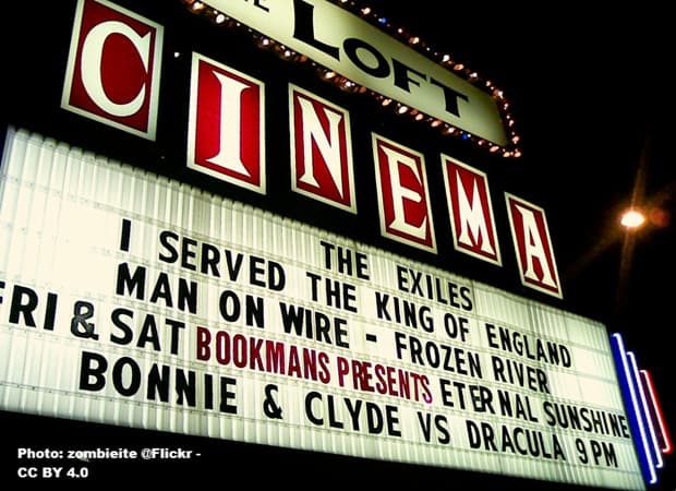 marquis for the Loft Cinema in Tucson AZ marquis for the Loft Cinema in Tucson AZ