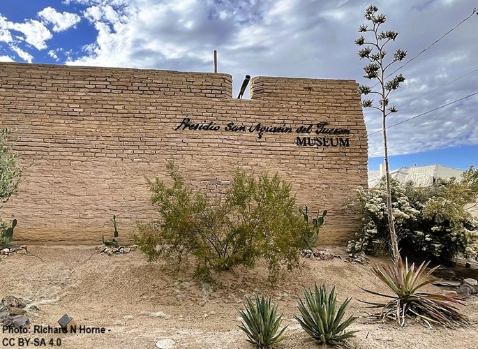 Live history museum edifice of the Presidio San Agustin del Tucson