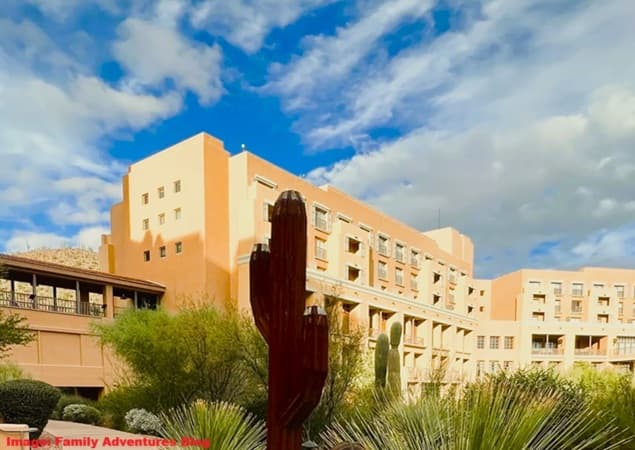 Hotel building at Starr Pass Tucson Hotel building at Starr Pass Tucson