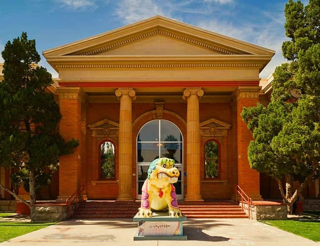 front entryway to a Tucson children's museum